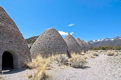 Ely, NV - Ward Charcoal Ovens
A total of 5 ovens operated for just 3 1/2 years, making charcoal for silver smelting.  When the silver ran out, the site was abandoned.  Eventually it became a Nevada State Park.

